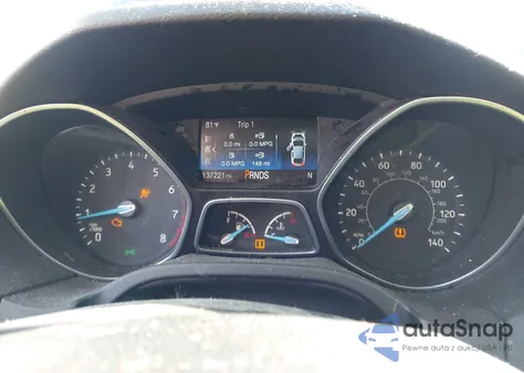 2017 Ford Focus Sel из США, поврежденный, VIN 1FADP3H2XHL257512